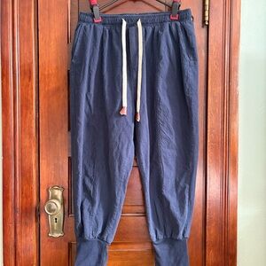 Men's Navy Jogger Pants